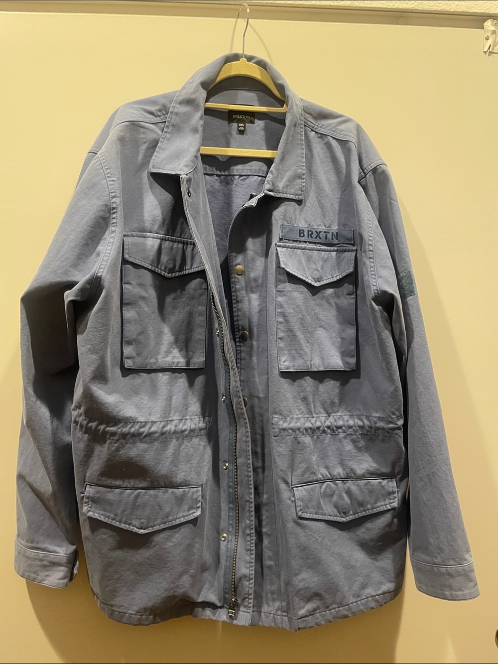 Brixton Light Blue Military Field Jacket
